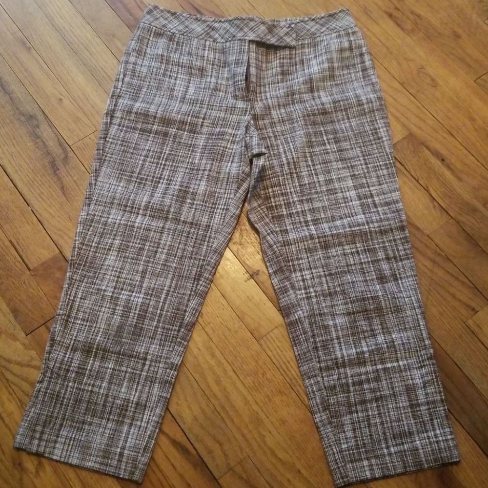 Talbots cropped pant